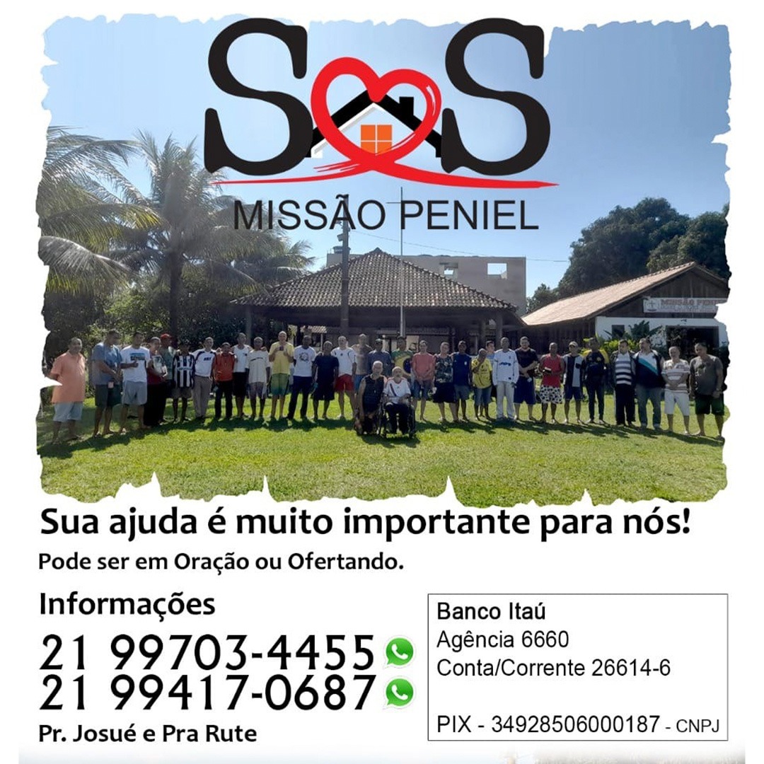 Transforme Vidas: Apoie a Missão Peniel!